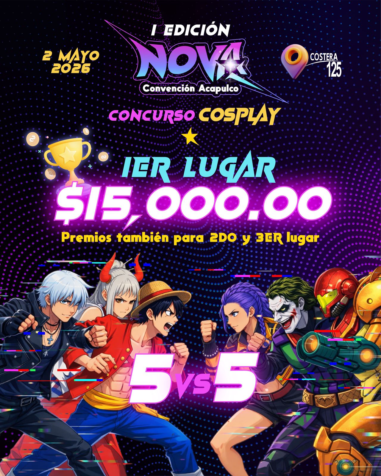 CONCURSO GRUPAL: COLISION COSPLAY - 1RA EDICIÓN