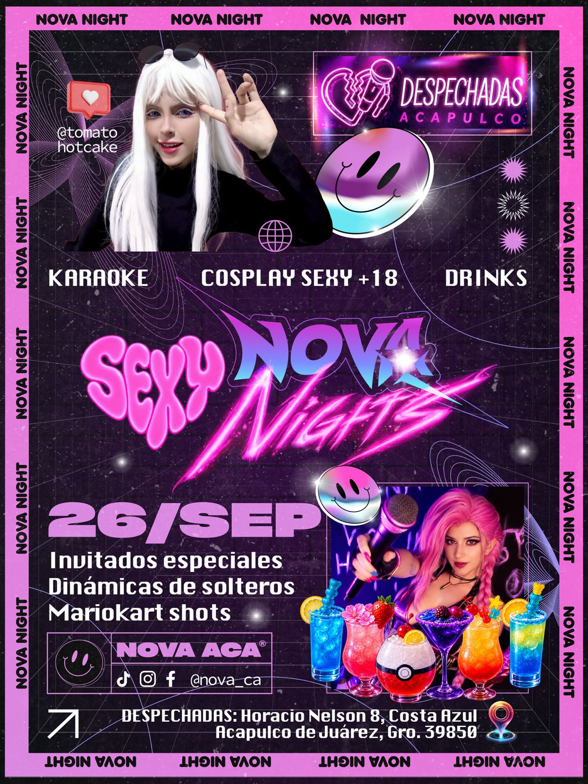NOVA NIGHT - SEPTIEMBRE